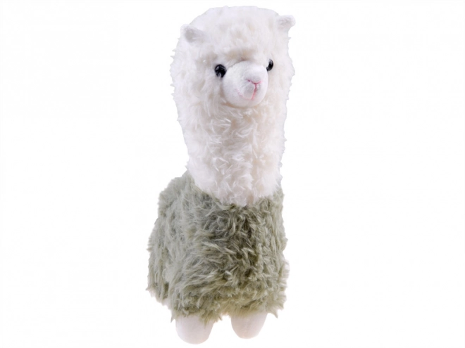 Fluffy Alpaca Plush Toy – green