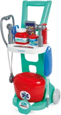 Stable trolley with a height of 56 cm