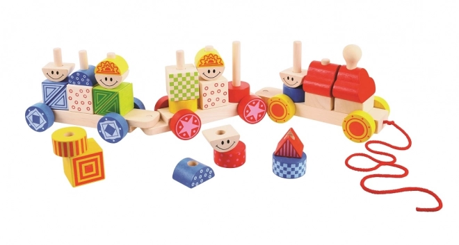 Bigjigs Wooden Train Set