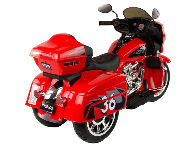 Battery-Powered Tricycle Goldwing Red