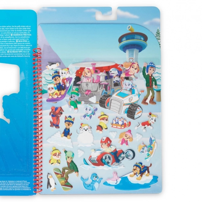 Paw Patrol Reusable Puffy Stickers - Arctic Adventure