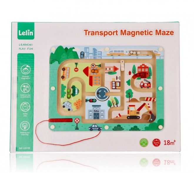Magnetic Maze for Vehicles
