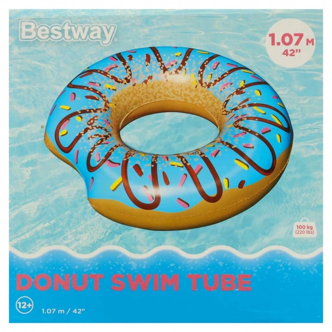 Inflatable Swimming Ring Bestway Donut Blue 107cm