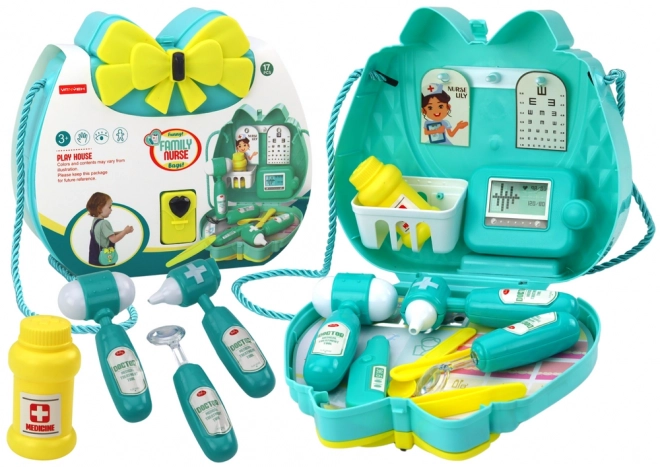 Doctor Playset in Turquoise Bag