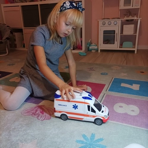 Emergency Ambulance Toy with Sound and Lights