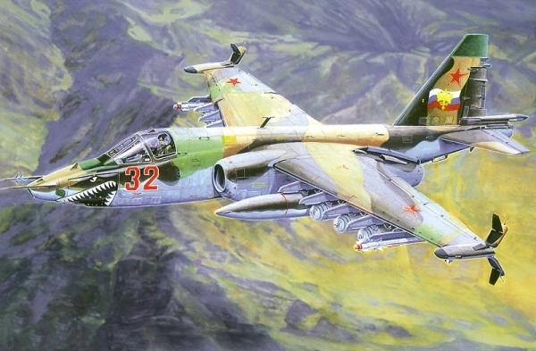 Model Suchoj Su-25K