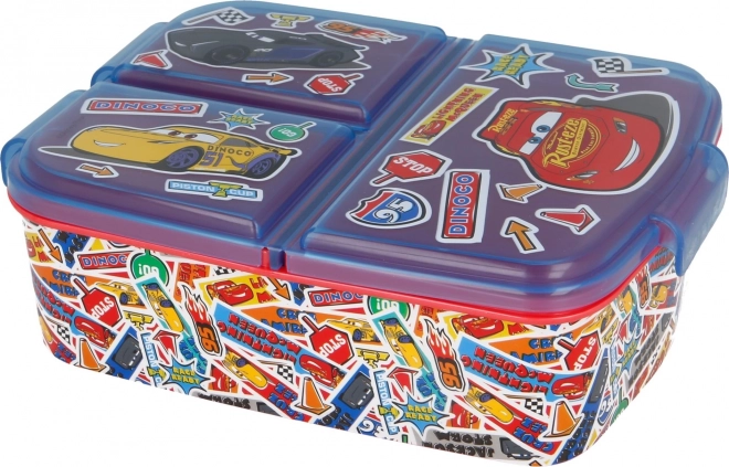 Lunch Box with Cars Stickers