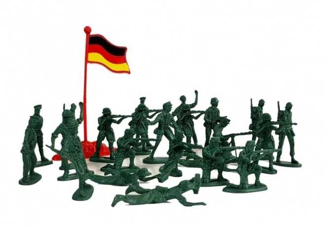 Large Military Soldier Figurine Set 100 Pieces