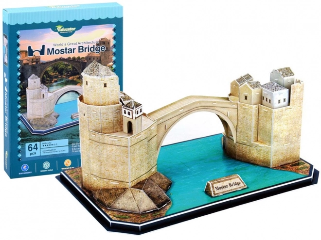 3D Puzzle Old Bridge of Mostar