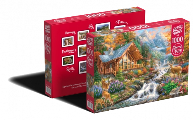 Cherry Pazzi Calmness in the Mountains 1000 Piece Puzzle