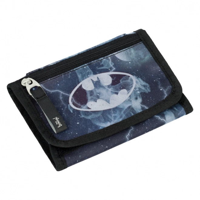 Baagl wallet with neck strap Batman storm