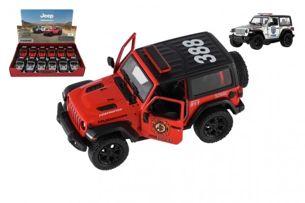 Police Jeep Wrangler 2018 Model Car