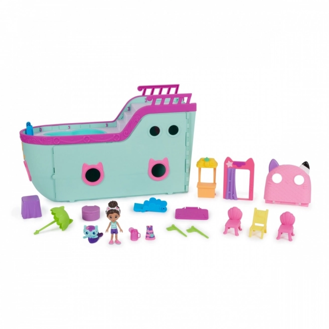 Gabi's Dollhouse Cruise Ship Playset