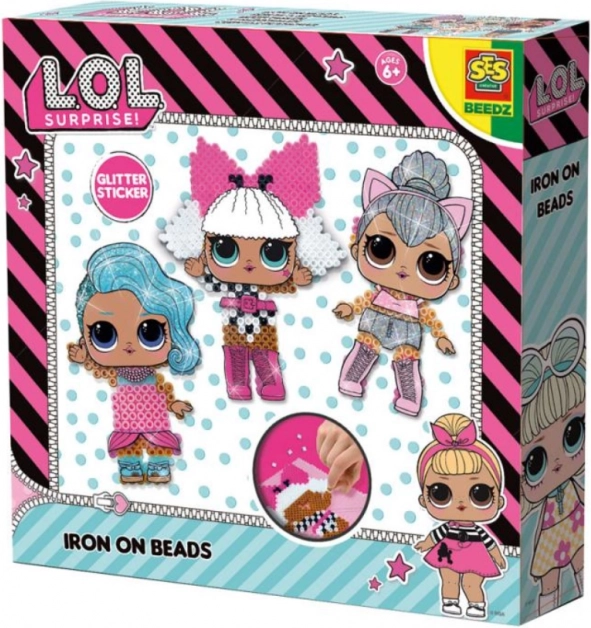 SES Iron-On Beads L.O.L. Surprise – Creative Set