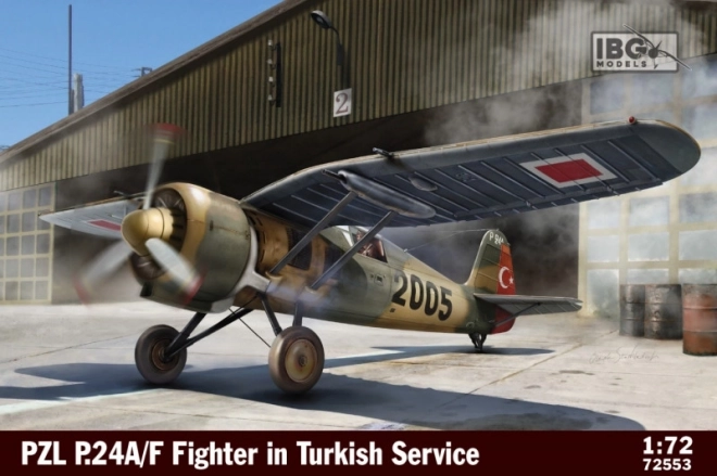 Model Kit PZL P.24A/F Fighter in Turkish Service 1/72