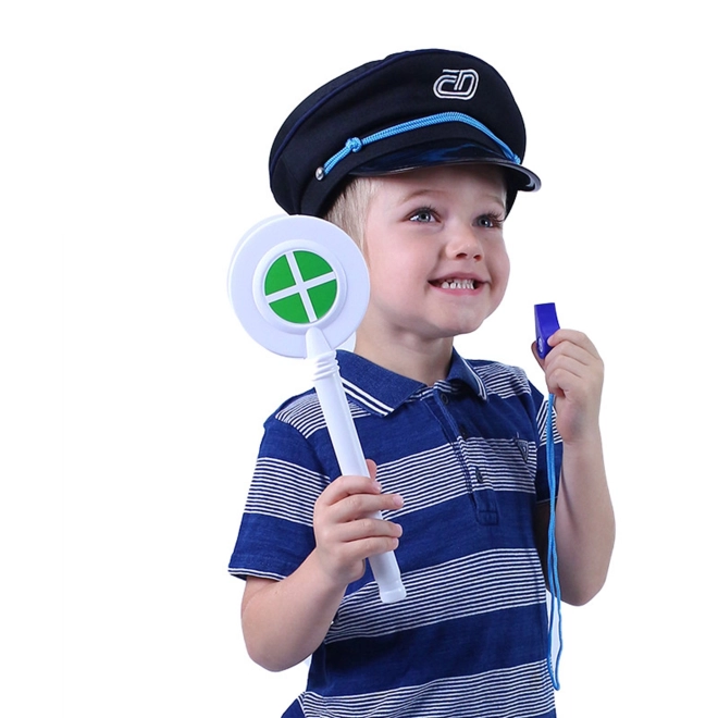 Train Conductor Play Set with Cap and Whistle