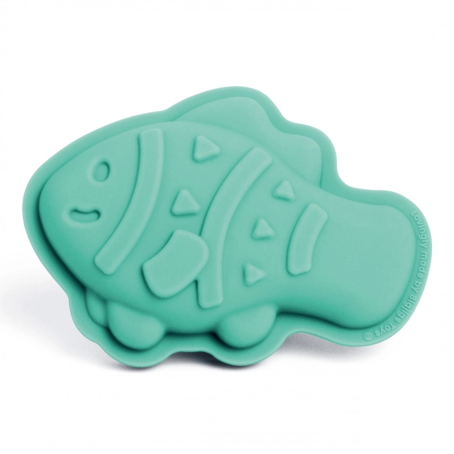 Bigjigs Toys Silicone Sand Molds Green