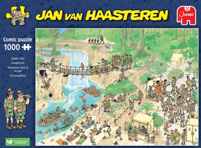 Jungle Adventure Puzzle by Jan van Haasteren - 1000 Pieces