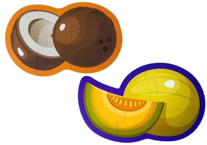 Educational Fruit Puzzle Set for Babies