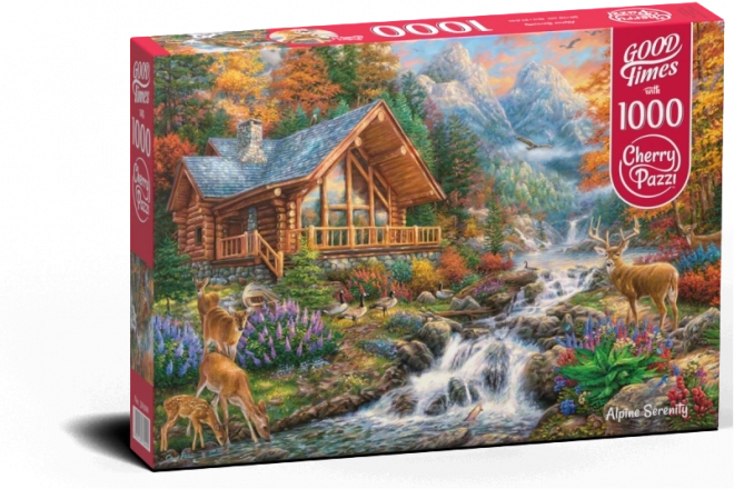 Cherry Pazzi Calmness in the Mountains 1000 Piece Puzzle