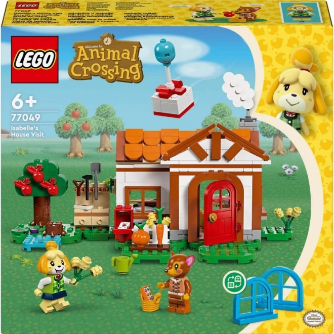 Visit with Isabelle Building Set from Animal Crossing