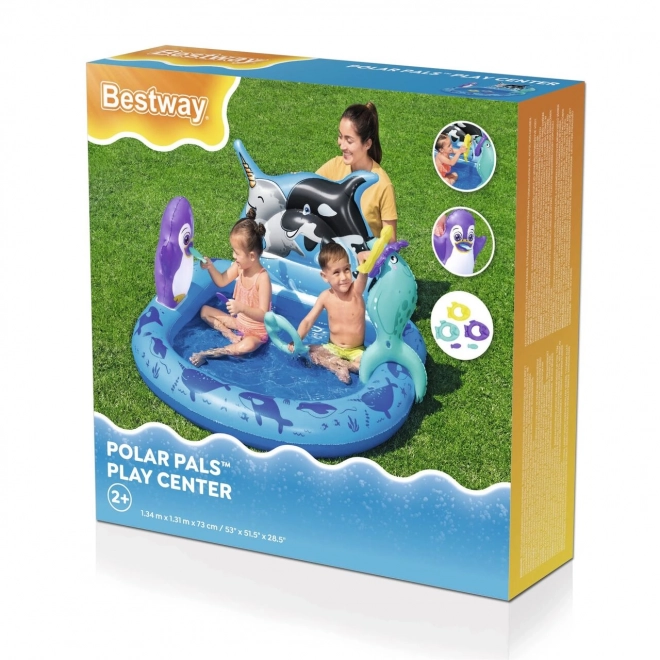 Inflatable Adventure Playground Pool Sea Expedition for Kids 2+