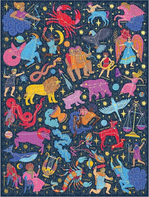 Puzzle Costellazioni Zodiacali 500 Pezzi