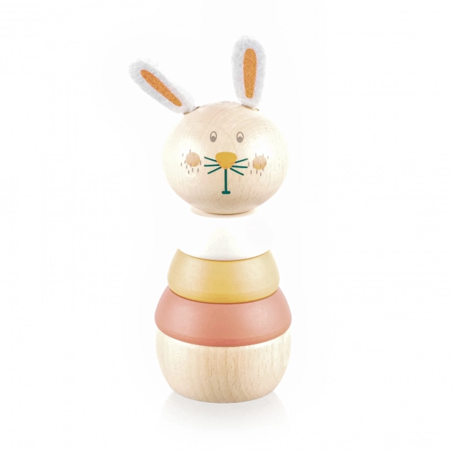 Wooden Stacking Rabbit Toy