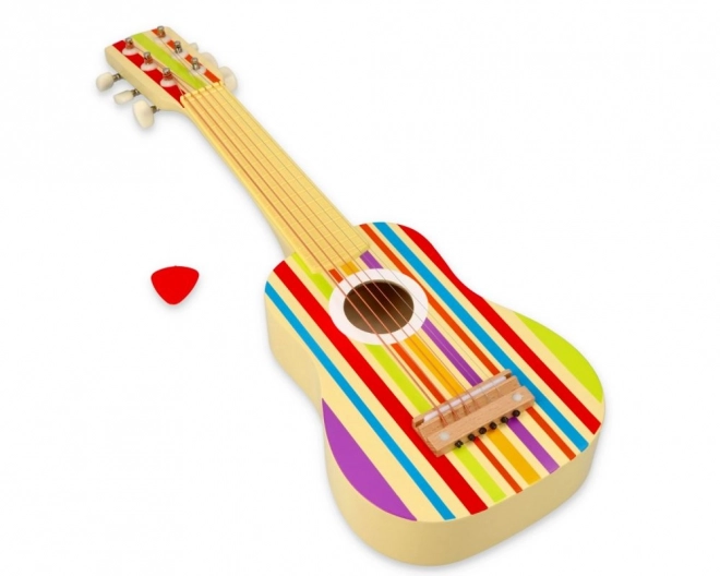 Colorful Wooden 6-String Guitar