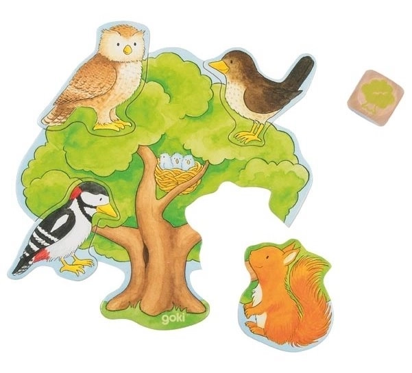 Goki Animal Habitat Puzzle Game