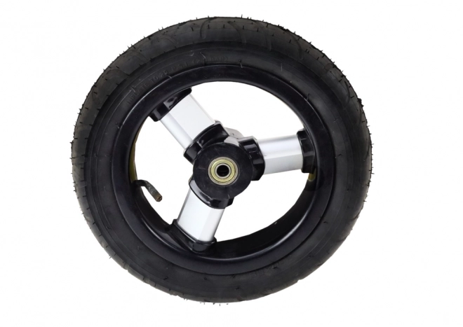 Rear Wheel with Inflatable Rubber Tire