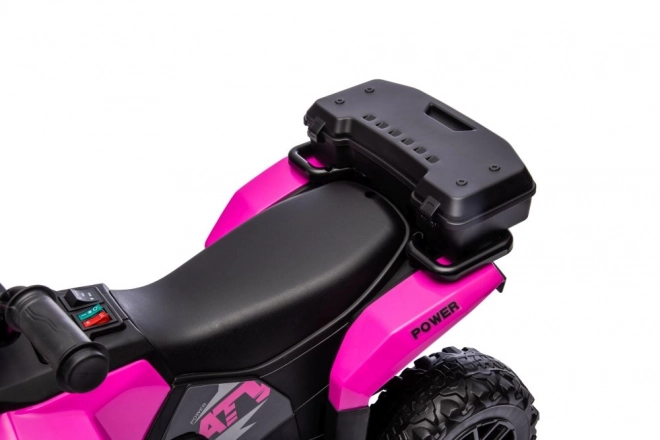 Elektrická ružová detská štvorkolka Explorer