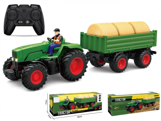 Remote Control Tractor with Trailer