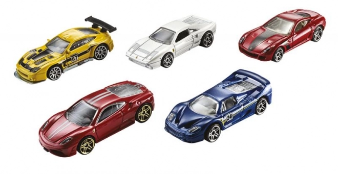 Hot Wheels Five Car Set