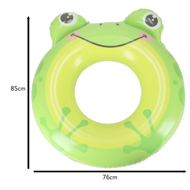 Inflatable Swim Ring Frog Design