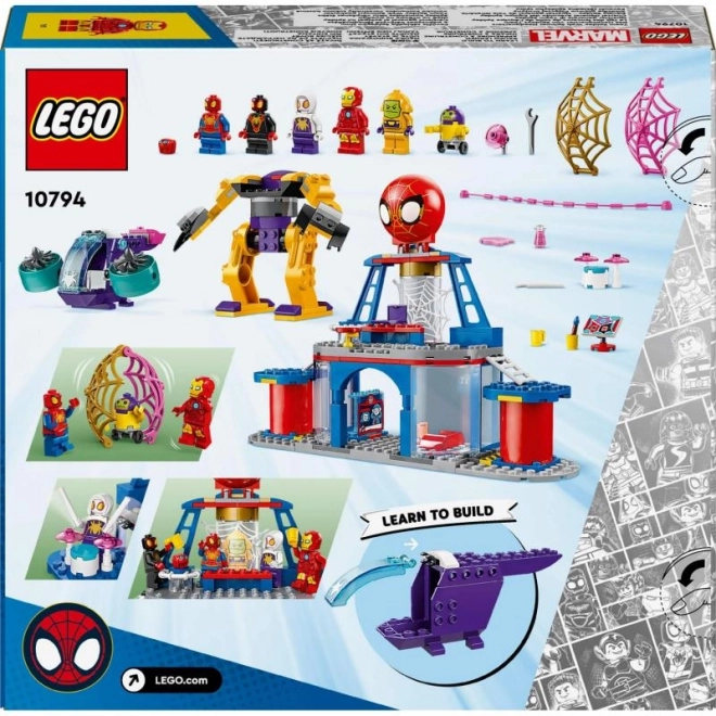 Spider Team Headquarters LEGO Set