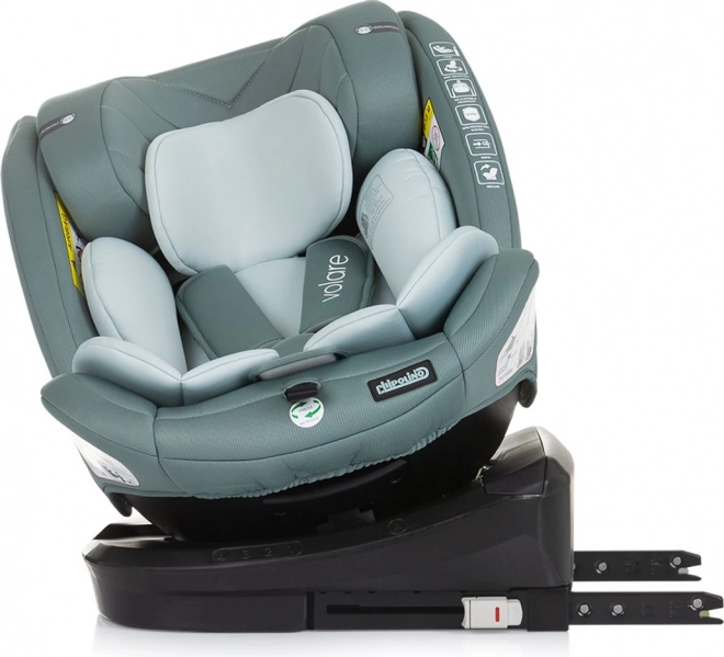 Autokindersitz Chipolino Volare i-Size Pastellgrün 40-150 cm Isofix 360°