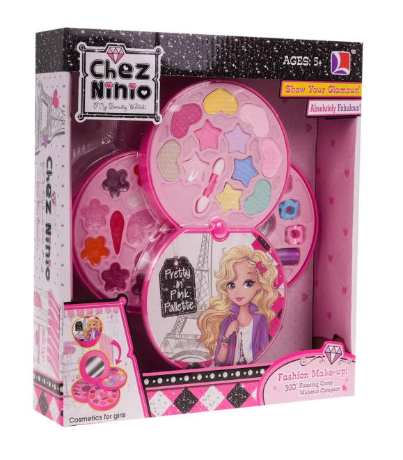 Children's Makeup Set with Mirror