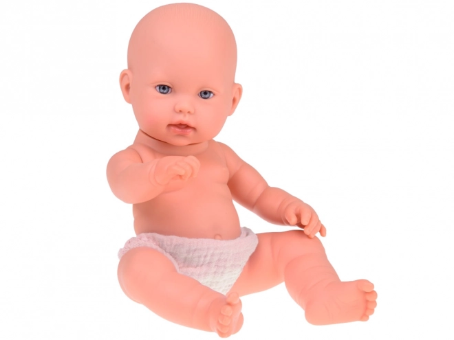 Realistic Newborn Doll with Rabbit Plush Toy