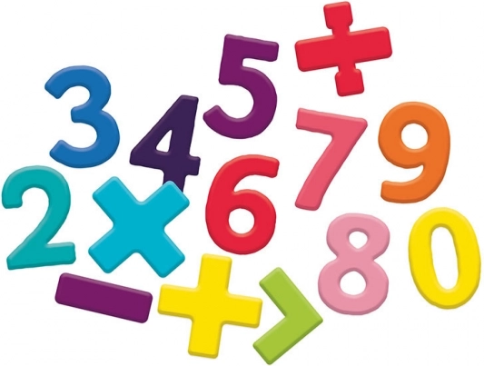 Vilac Wooden Magnetic Numbers