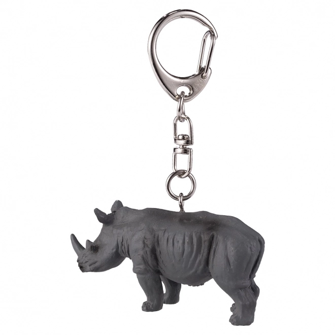 Mojo Rhinoceros Keychain