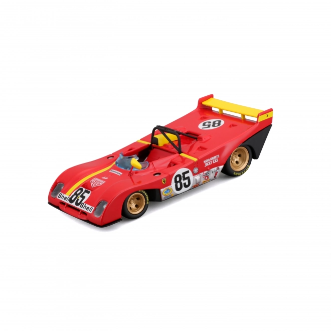 Die-cast Ferrari Racing 312 P 1972 by Bburago