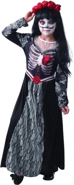 Carnavalskostuum - Zombie bruid 130-140 cm