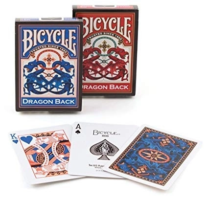 Bicycle Red Dragon Playing Cards