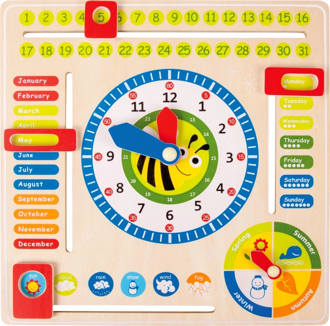 Educational Calendar Bee by Small Foot