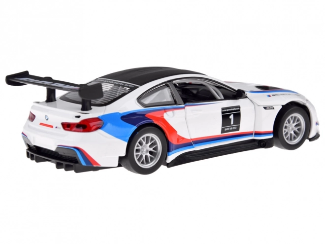 Metal Sport Model Car BMW M6 GT3 1:32 Scale with Light and Sound