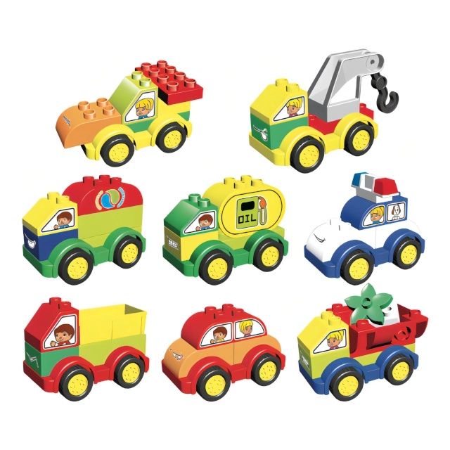 Building Blocks Set for Kids Compatible with Cars Theme