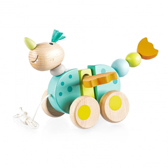 Wooden Pull Toy Dragon