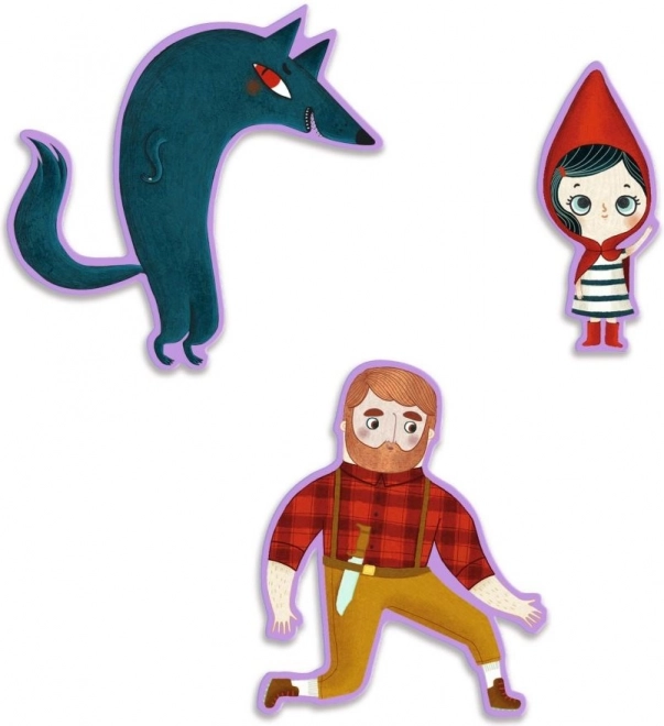 Djeco Little Red Riding Hood Story Puzzle