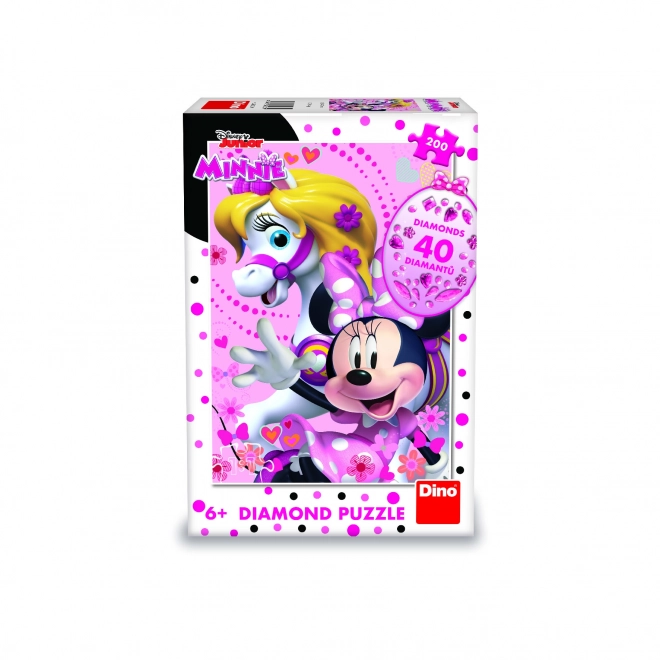 Minnie Jewel Puzzle 200 Pieces